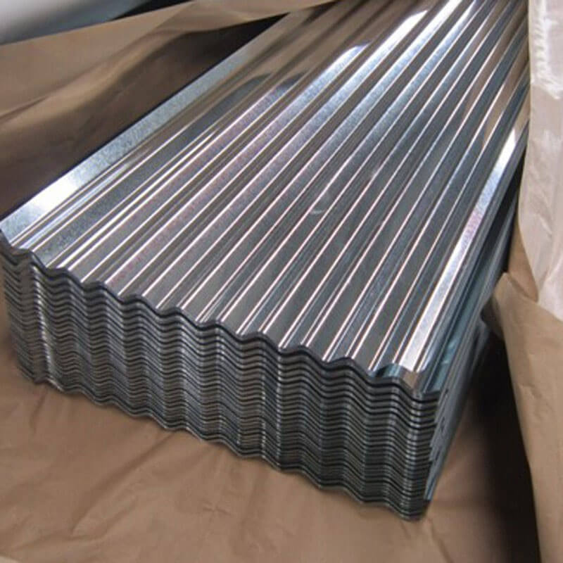 corrugated metal panel